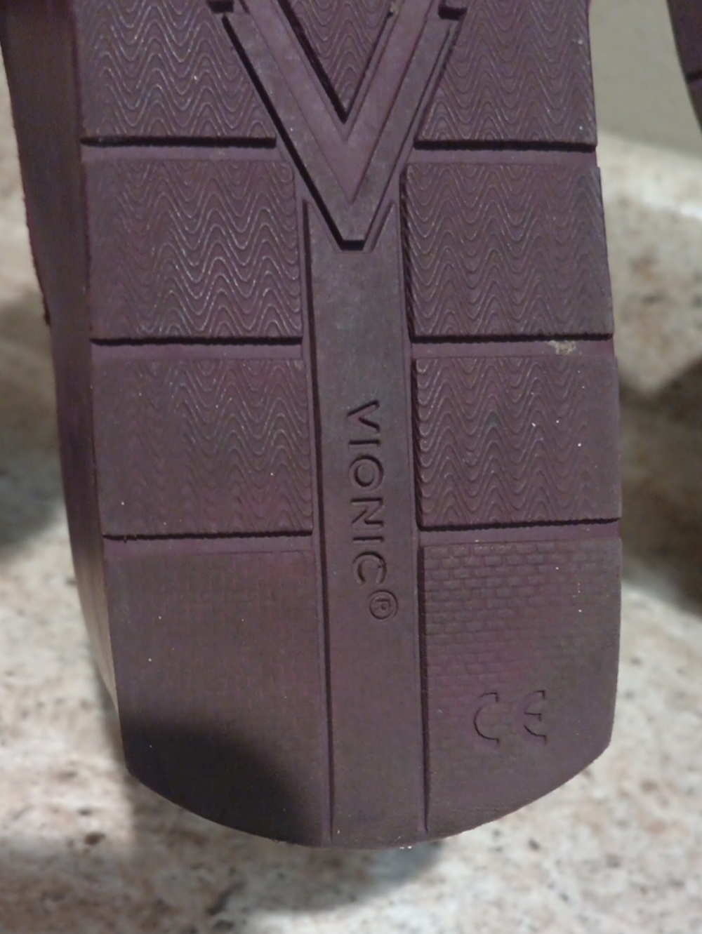 Women's Vionic Suede Ankle Boots - Plum - Picture 3 of 8